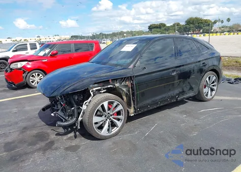 2024 Audi Sq5 Sportback Premium Plus Tfsi Quattro Tiptronic из США, поврежденный, VIN WA124AFY8R2101511